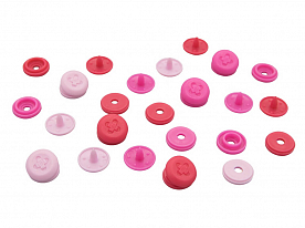 Кнопки Prym 393600 Love Color Snaps Mini 9 мм розовый