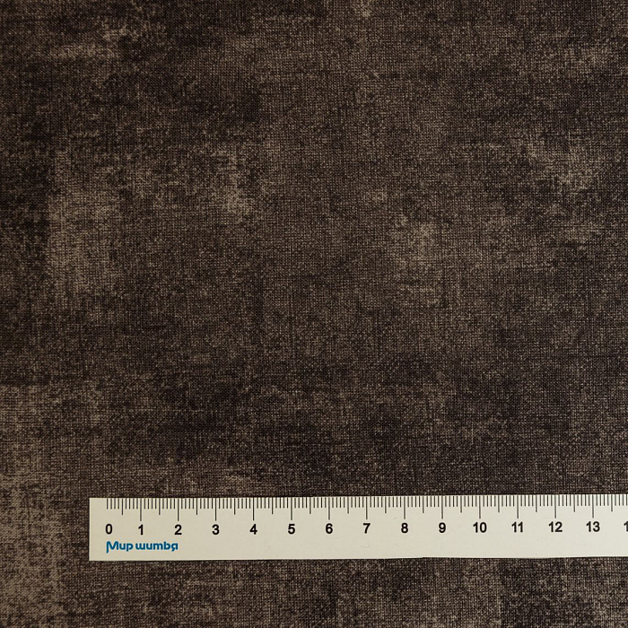 Ткань хлопок пэчворк коричневый, муар, Wilmington Prints (арт. AL-12336)