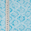Ткань хлопок пэчворк голубой, мелкий цветочек цветы, ALFA (арт. 229429)