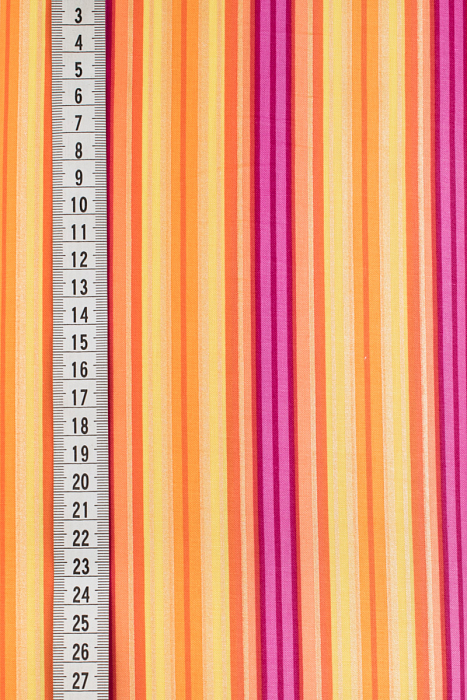 Ткань хлопок пэчворк разноцветные, полоски, ALFA (арт. 213122)