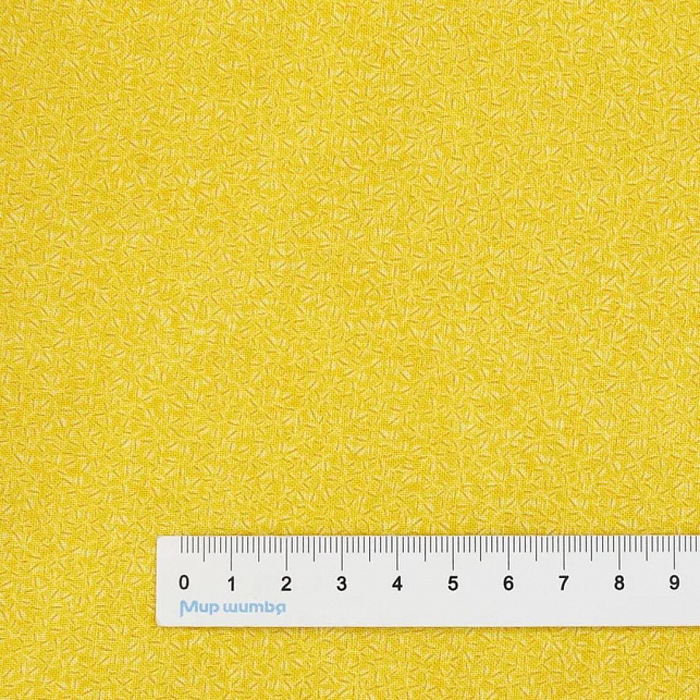 Ткань хлопок пэчворк желтый, фактура, Stof (арт. 4511-103)