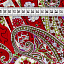 Ткань хлопок плательные ткани красный фиолетовый белый разноцветные, , ALFA C (арт. 128587)