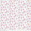Ткань хлопок пэчворк розовый, птицы и бабочки, Riley Blake (арт. C7892-WHITE)