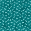 Ткань хлопок пэчворк бирюзовый, птицы и бабочки муар, Blank Quilting (арт. 249685)