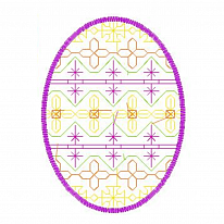 Дизайн для вышивки «Пасхальное яйцо. Орнамент 16»