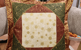 Мастер-класс «Интерьерная подушка»