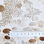 Ткань хлопок пэчворк коричневый, флора, P&B (арт. 5100 NE)