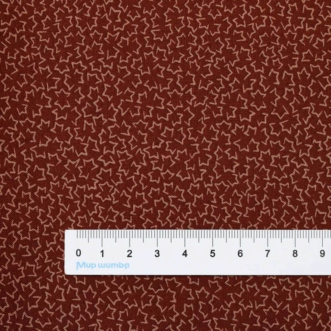 Ткань хлопок для пэчворка для одежды бордовый, фактура, Stof (арт. 4515-254)