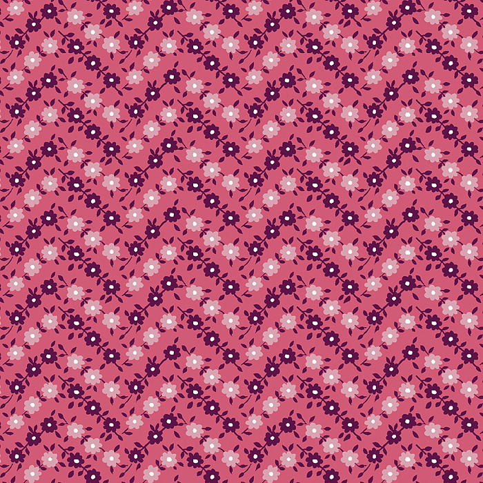 Ткань хлопок пэчворк розовый сиреневый, горох и точки, Benartex (арт. 176920)