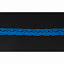 Кружево вязаное хлопковое Alfa AF-084-050 15 мм синий