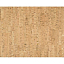 Ткань пробковая (Корк) 50×70 см, цв. натуральный с золотом