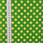 Ткань хлопок пэчворк зеленый, горох и точки, ALFA (арт. AL-6185)