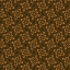 Ткань хлопок пэчворк коричневый, горох и точки завитки, Henry Glass (арт. 240477)