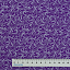 Ткань хлопок пэчворк фиолетовый, завитки, Benartex (арт. 10425P66B)