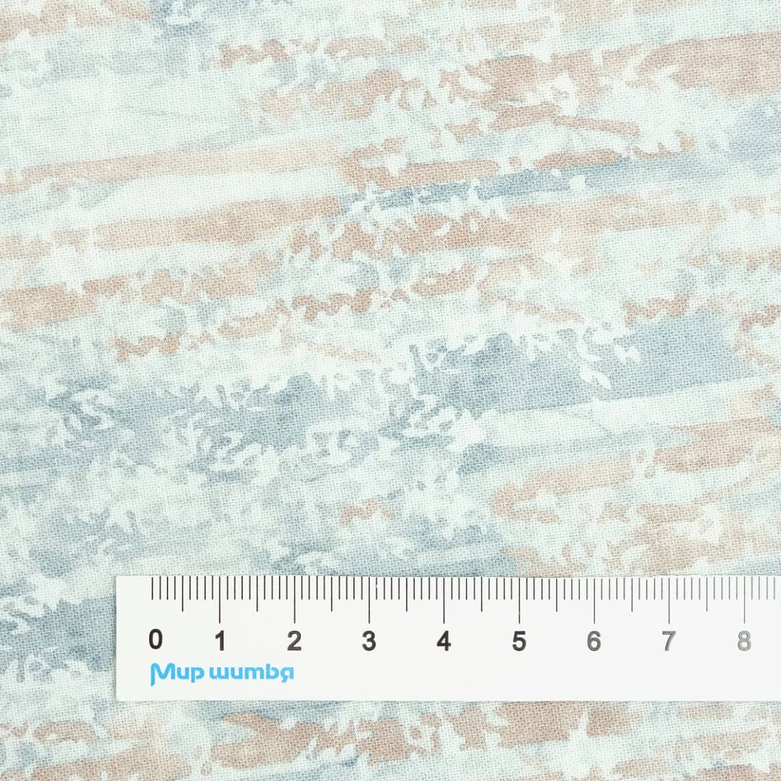 Ткань хлопок для пэчворка голубой, фактура, Blank Quilting (арт. 5416-11)