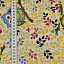 Ткань лен домашний текстиль разноцветные, детская тематика совы, ALFA C (арт. 253529)