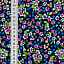 Ткань хлопок плательные ткани черный разноцветные, мелкий цветочек цветы, ALFA C (арт. 232652)