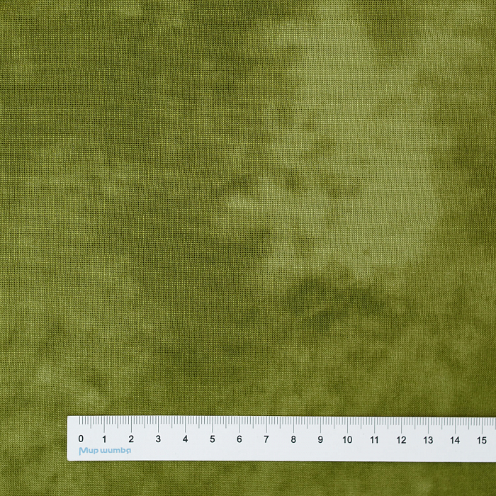 Ткань хлопок пэчворк болотный зеленый, однотонная, Stof (арт. 4516-806)