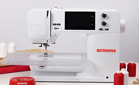 Презентация швейной машины Bernina 435