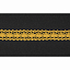 Кружево вязаное хлопковое Alfa AF-044-015 12 мм желтый