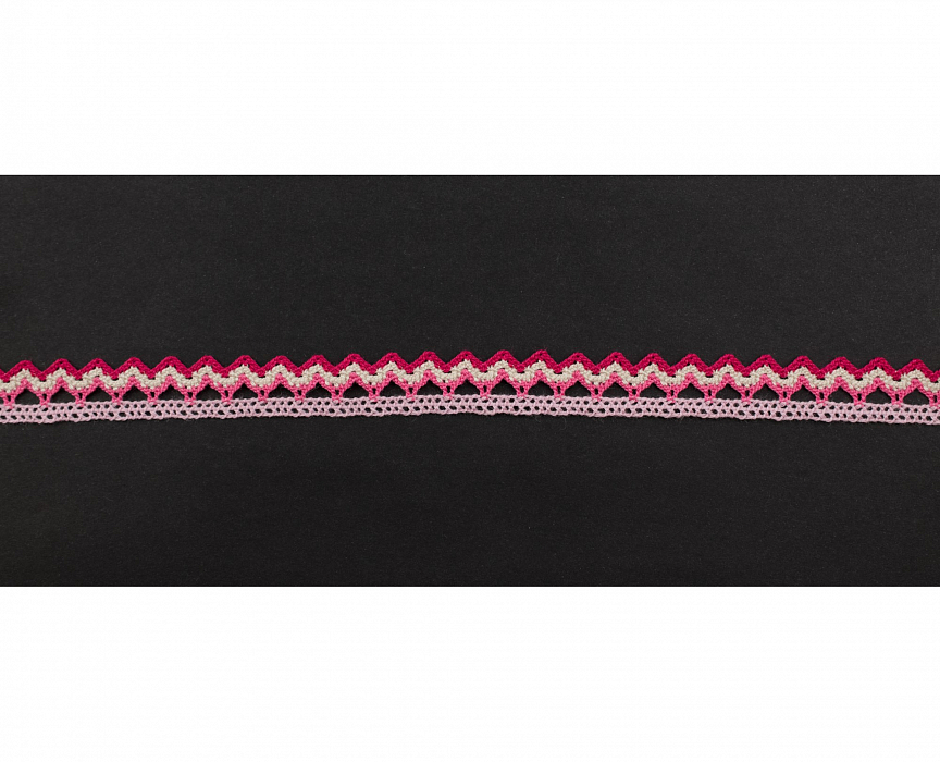 Кружево вязаное хлопковое Mauri Angelo R1451/PL/19 14,5 мм