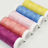 Нитки швейные Aurora Cotton №50/3 180 м