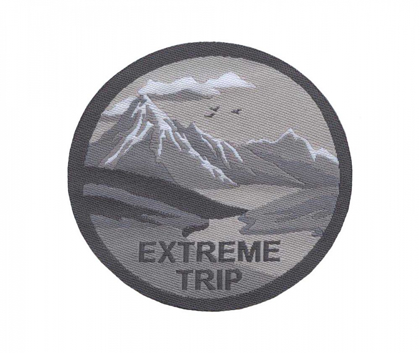 Нашивка жаккардовая «Extreme trip»