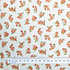 Ткань хлопок пэчворк белый, цветы, Windham Fabrics (арт. 52863-1)