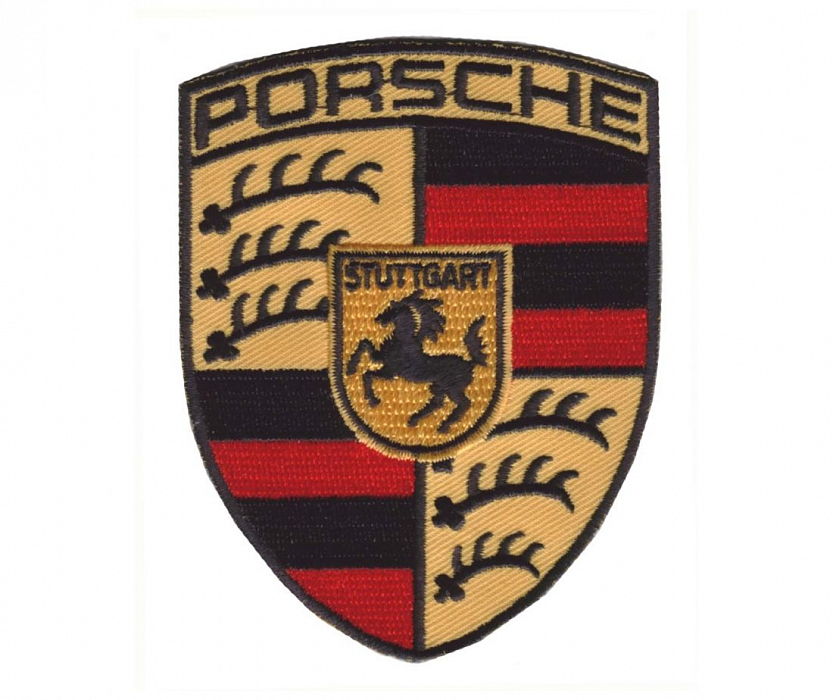 Нашивка термоклеевая Нашивка.РФ «Лого Porsche»