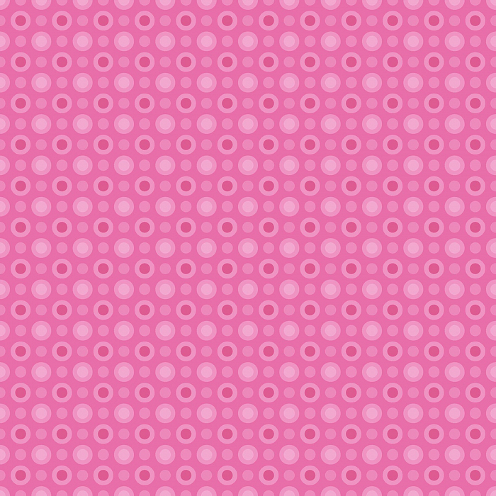 Ткань фланель пэчворк розовый, геометрия горох и точки, Henry Glass (арт. 216066)