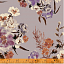 Ткань хлопок пэчворк сиреневый, цветы флора, Windham Fabrics (арт. 52252-3)