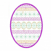 Дизайн для вышивки «Пасхальное яйцо. Орнамент 13»