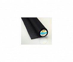 Тканый клеевой прокладочный флизелин Freudenberg G 710, 90 см, черный