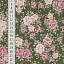 Ткань хлопок пэчворк розовый болотный, цветы, ALFA Z DIGITAL (арт. AL-Z1006 green)