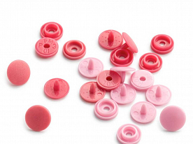 Кнопки Prym 393500 Love Color Snaps Mini пластик 9 мм розовый