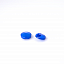 Пуговица рубашечная / блузочная пластик на ножке яр.синий 11 мм