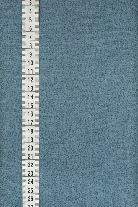 Ткань хлопок пэчворк серый, мелкий цветочек, ALFA Z DIGITAL (арт. 224400)