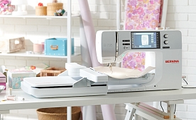Презентация швейно-вышивальной машины Bernina 735