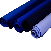 Шевронная ткань Aurora 320 г/м2 OLD BLUE синяя 90 см