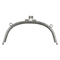 Фермуар для сумок Gamma FER-10 16.5 x 7.5 см серебро