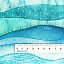 Ткань хлопок для пэчворка для одежды голубой, полоски фактура металлик, Windham Fabrics (арт. CX6363-Girl)