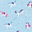 Ткань хлопок пэчворк голубой, звезды детская тематика животные, Studio E (арт. 4051-11)
