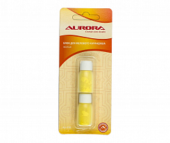 Блок запасной для мелового карандаша Aurora AU-318 желтый