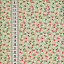 Ткань хлопок пэчворк красный зеленый, мелкий цветочек, ALFA Z DIGITAL (арт. 224238)