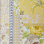 Ткань хлопок пэчворк разноцветные, ложный пэчворк цветы, ALFA (арт. AL-10785)