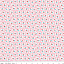 Ткань хлопок пэчворк розовый, мелкий цветочек, Riley Blake (арт. C4345-PINK)