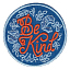 Нашивка «Be kind», синий