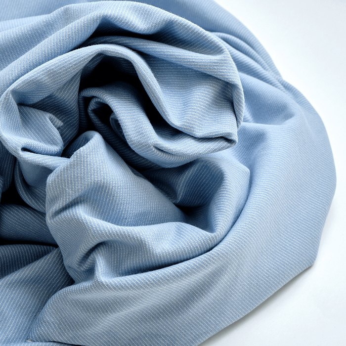 Ткань трикотаж домашний текстиль голубой, однотонная, Stof (арт. 118766)