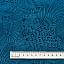 Ткань хлопок пэчворк синий морская волна, птицы и бабочки флора, Benartex (арт. )