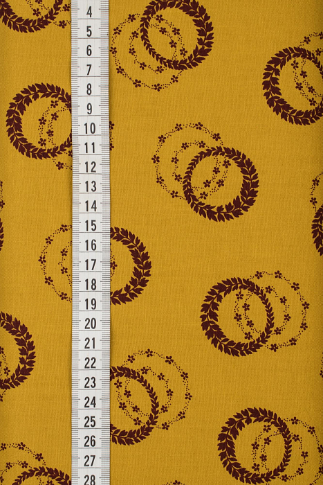 Ткань хлопок пэчворк , цветы геометрия, ALFA (арт. 225938)